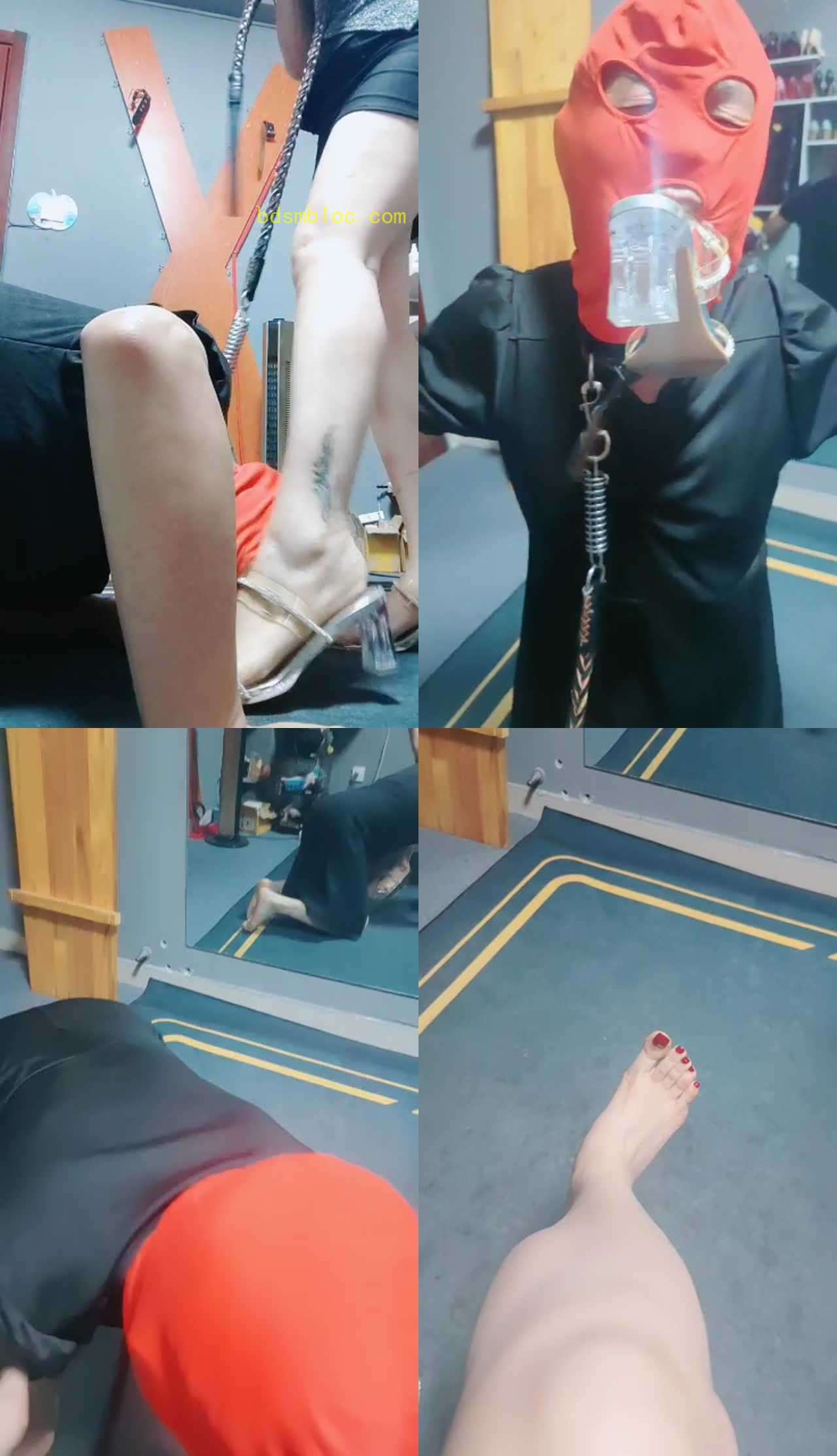 【东营天香百合】骑马胯下辱/高跟凉鞋裸足舔