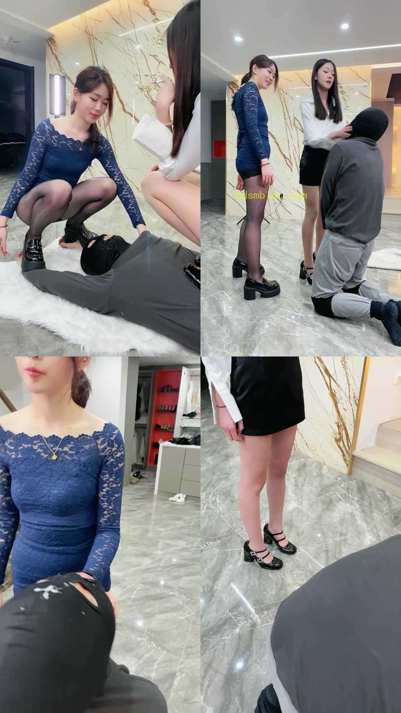 【麋鹿银儿】双S各种烟烫超美女烟烫中舔脚