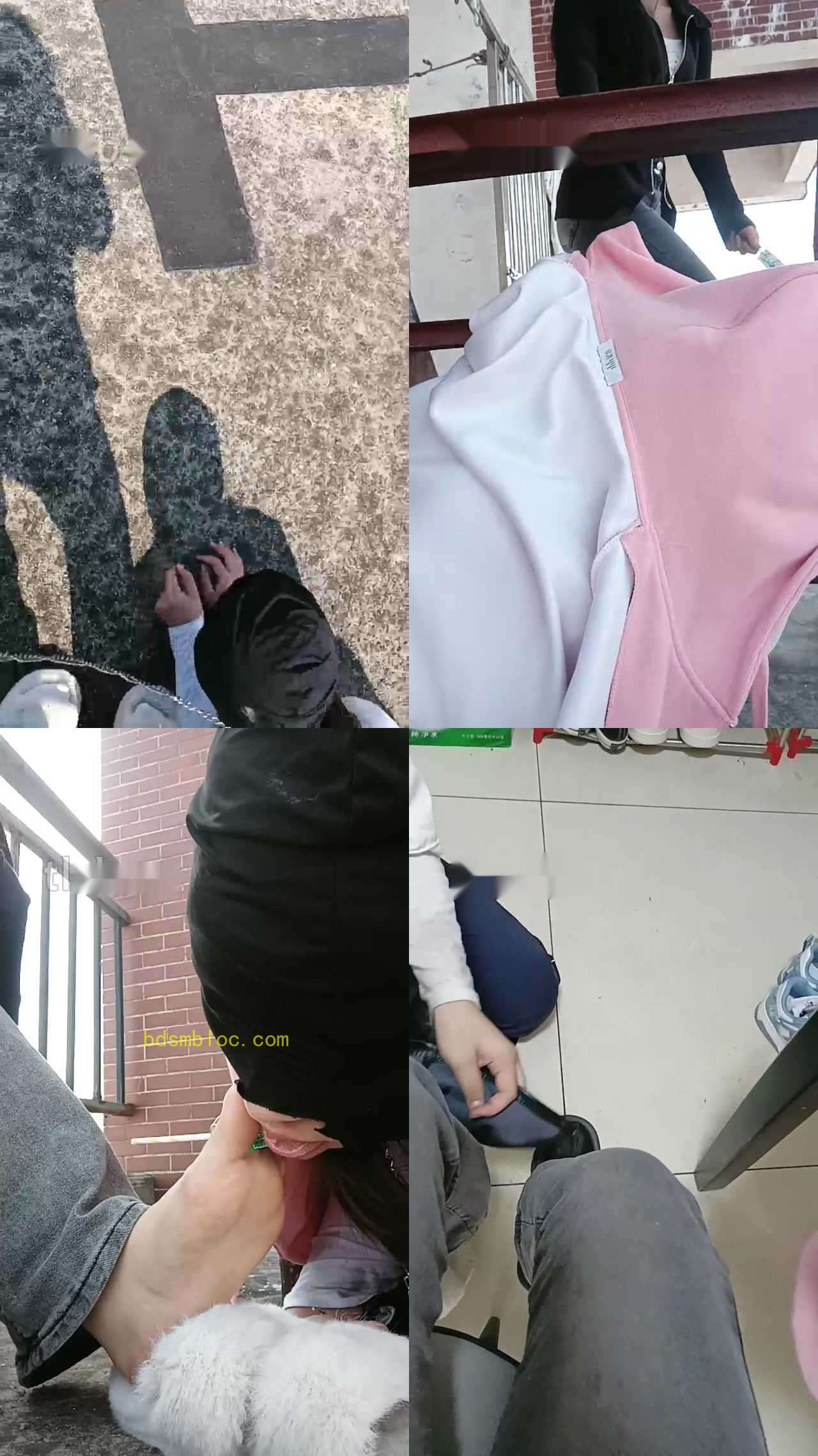 【爱可呀】在天台玩弄你们女神