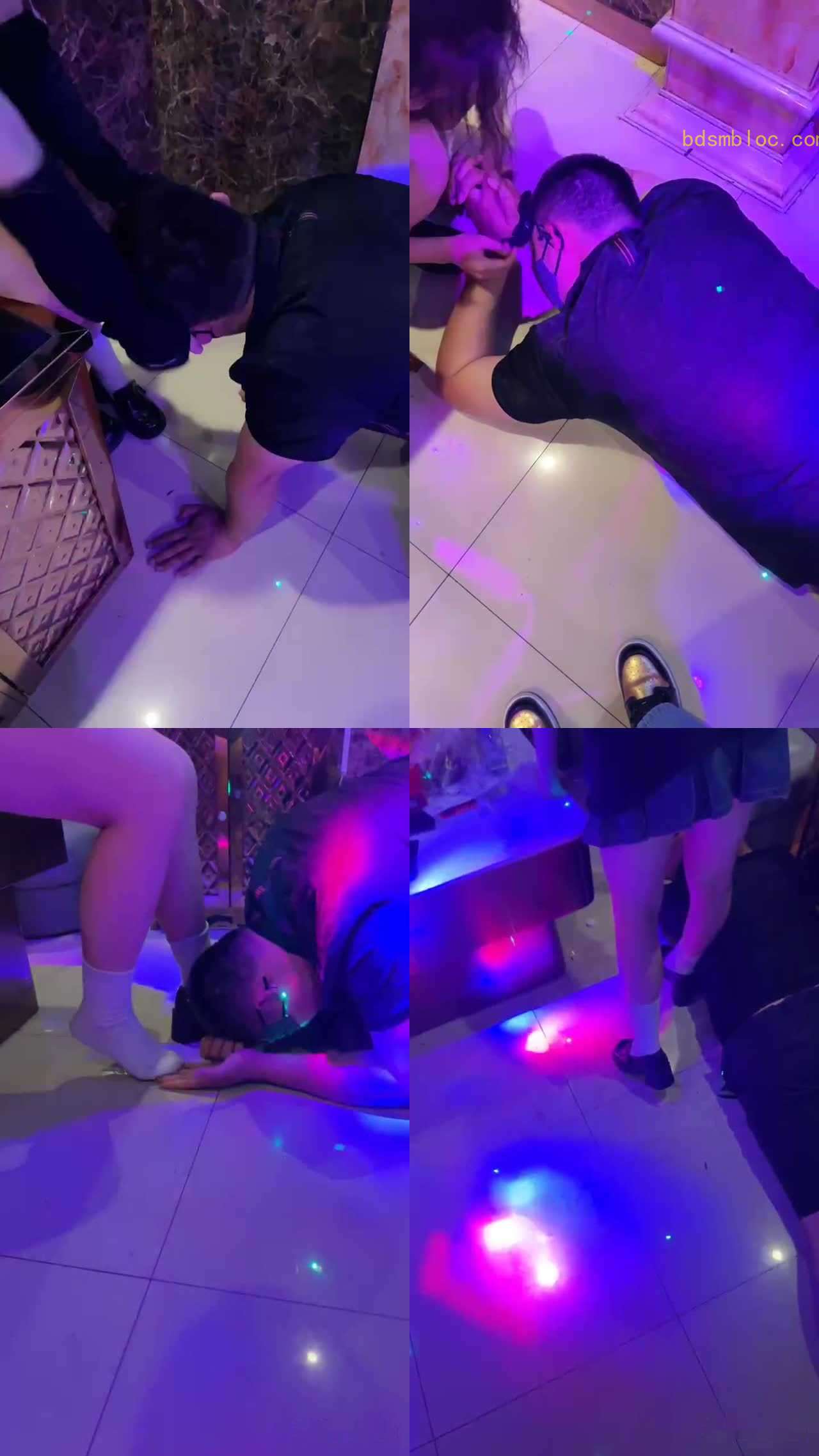 【女仆店S】KTV-强制超暴力嘞脖/踢打/暴力耳光/骑马/踩踏