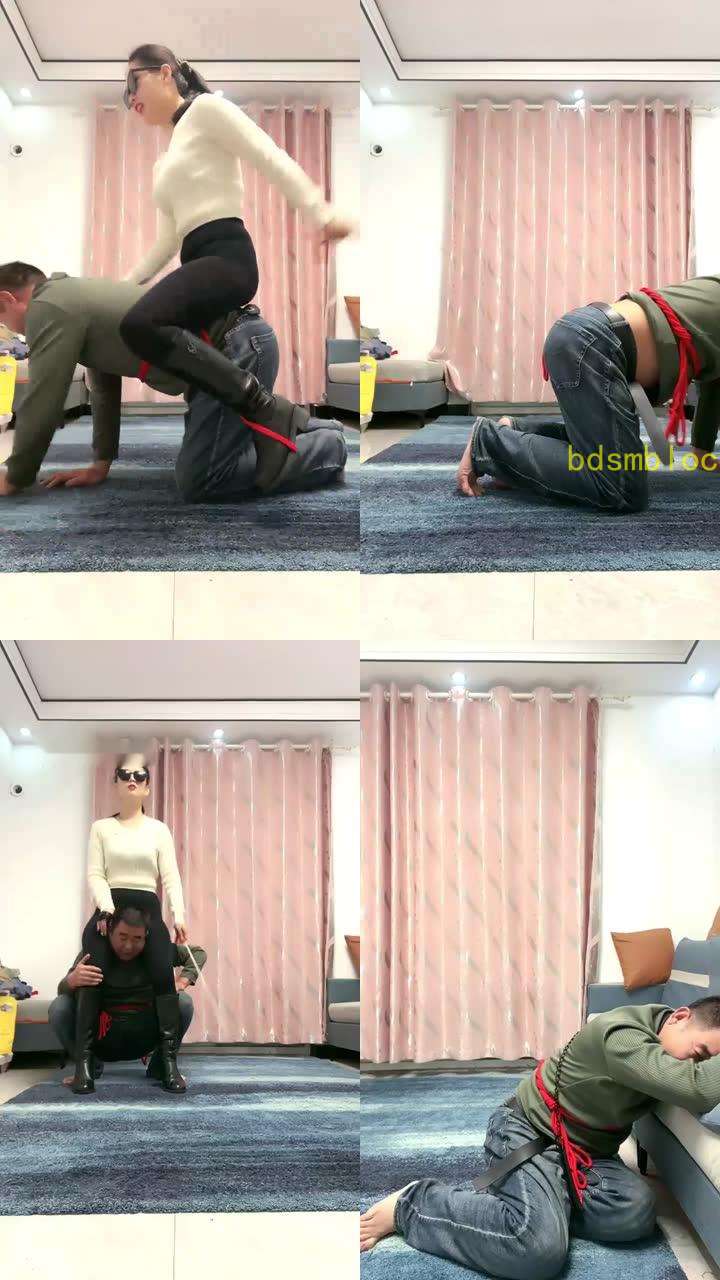 【婉婷殿下】训马奴把狗子训成马奴