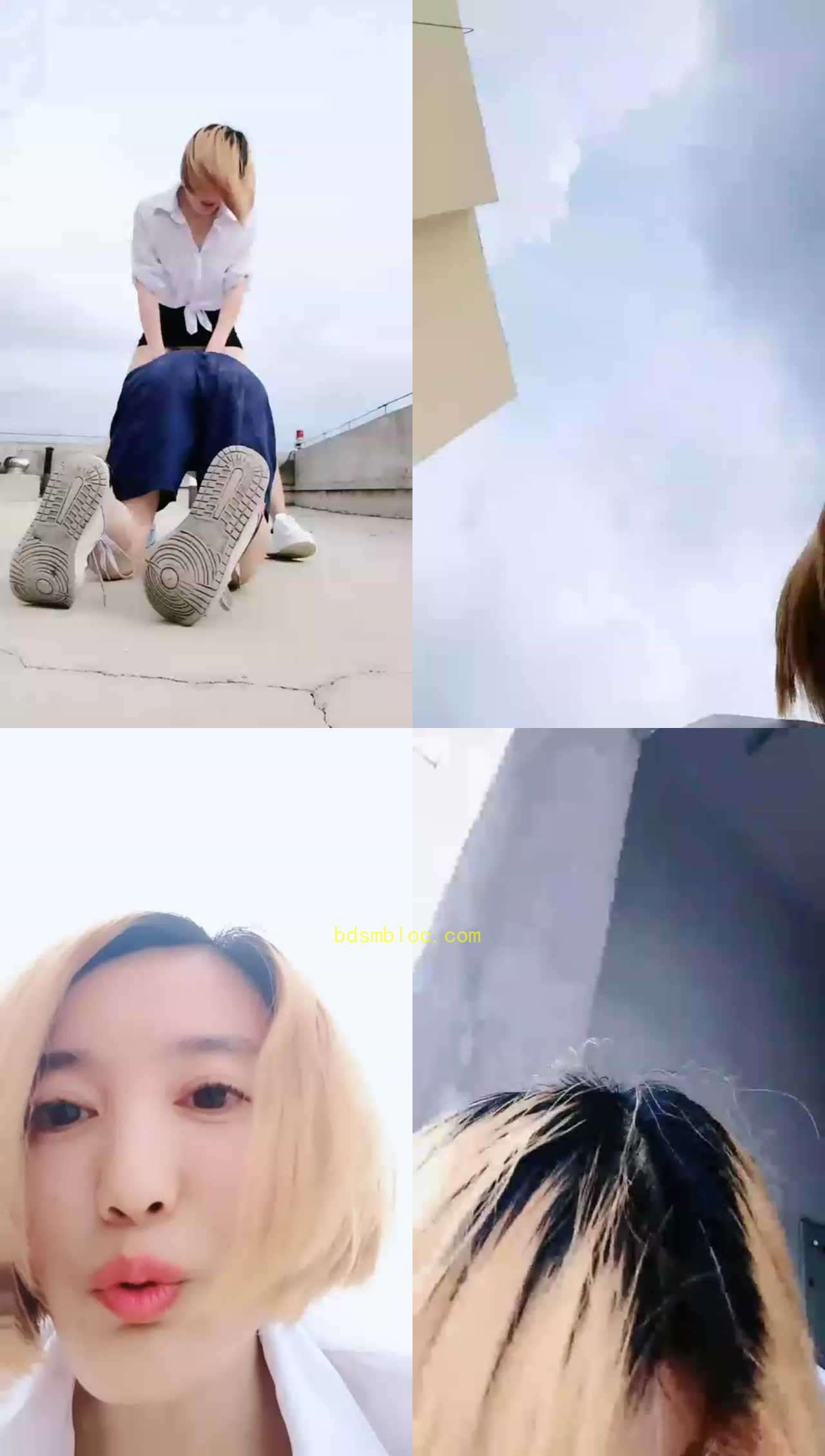 【沈阳予】户外天台调教贱畜