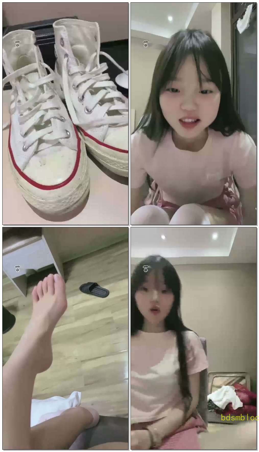 【九玥S】第一视角帆布鞋白丝恋足羞辱