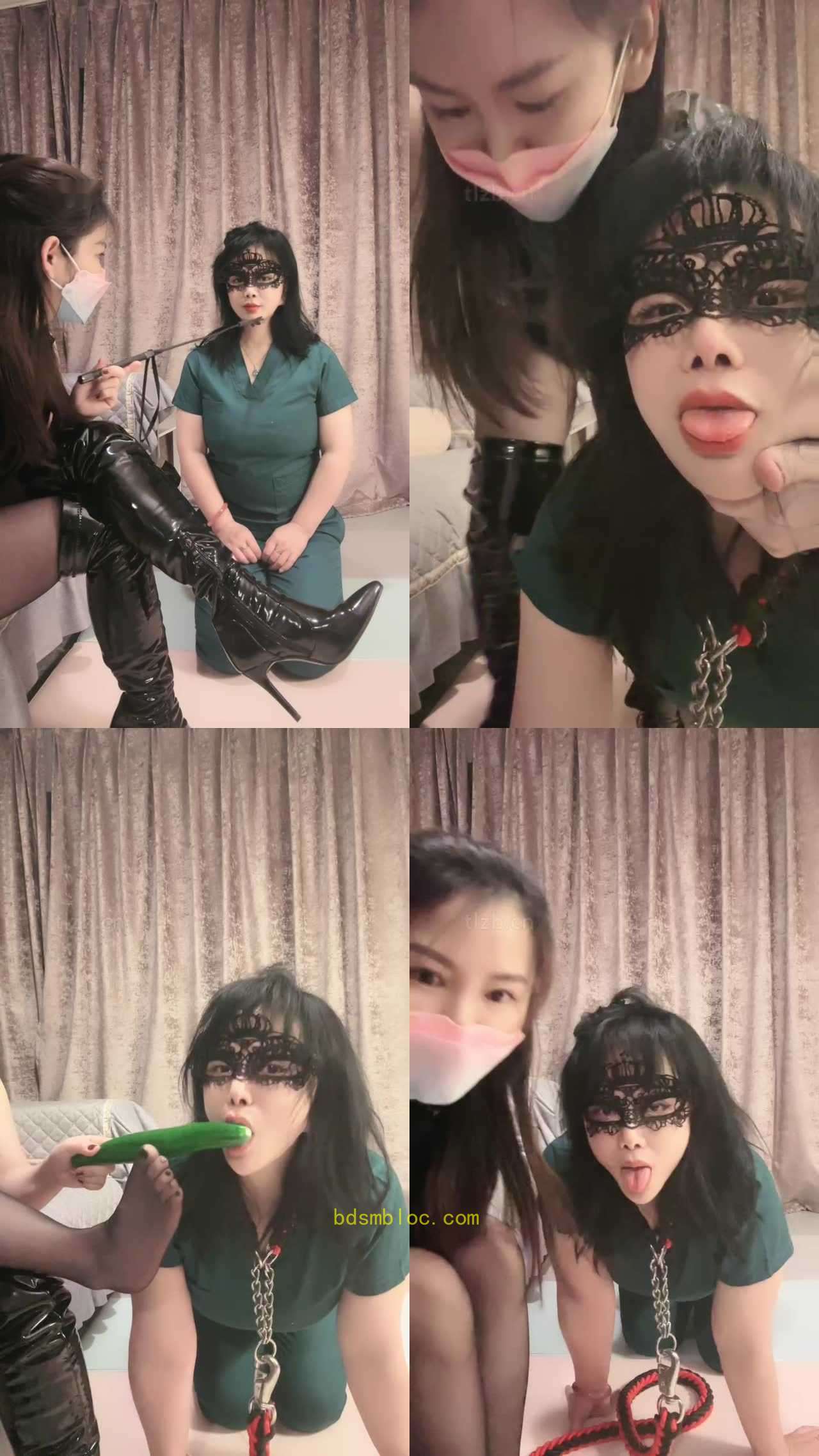 【北京嘟嘟】超级骚浪贱—开发素人护士做母狗
