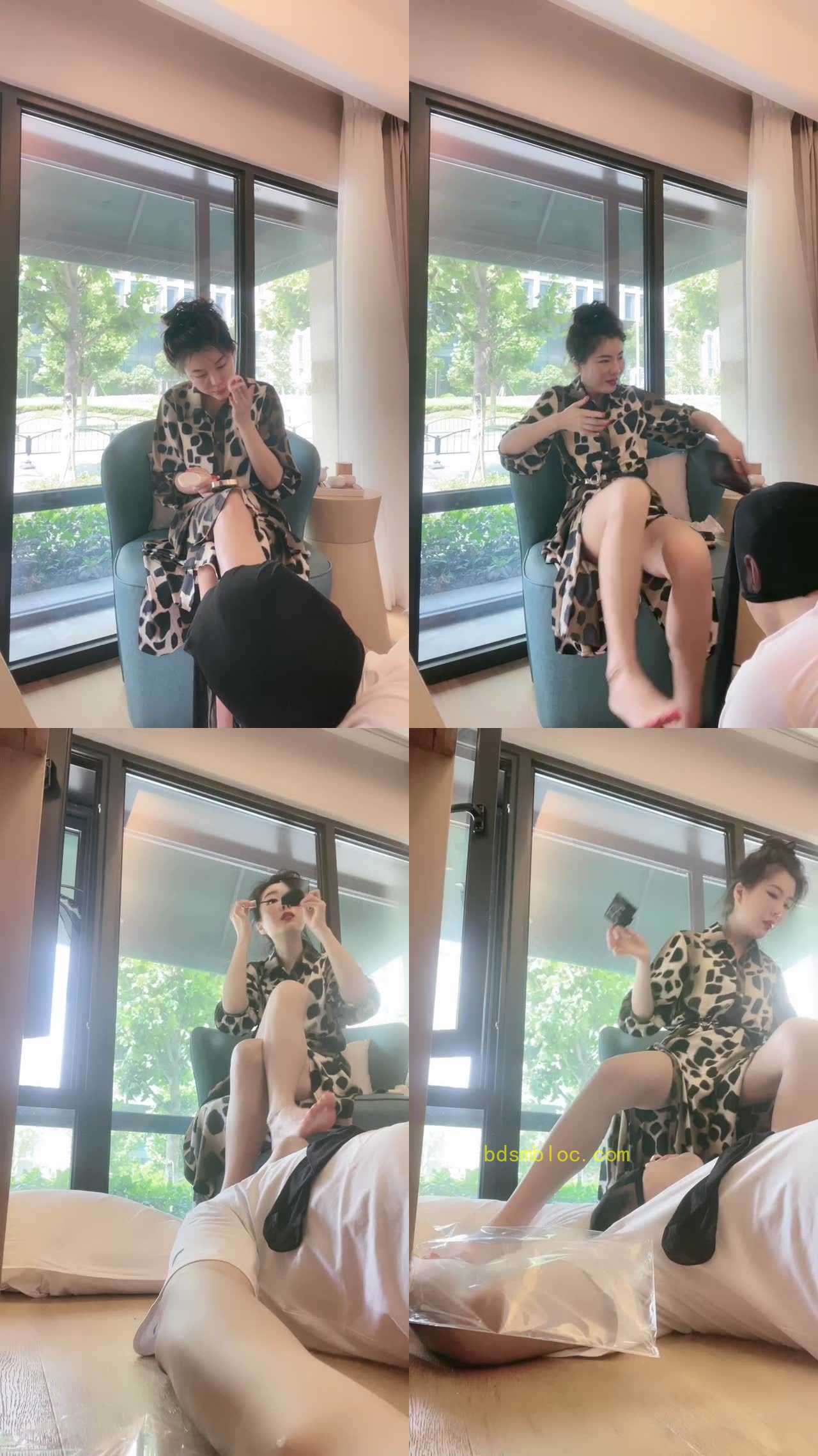 【歌迪丝】脚底伺候主人化妆