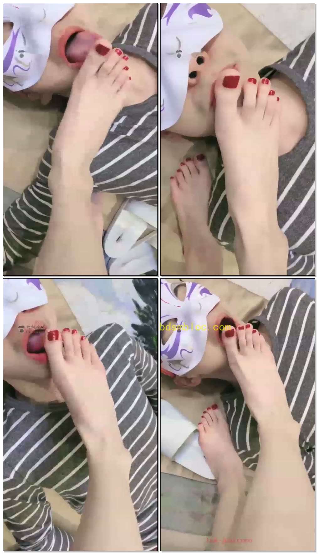 【海拉女神】狗子有幸舔世间最完美玉足