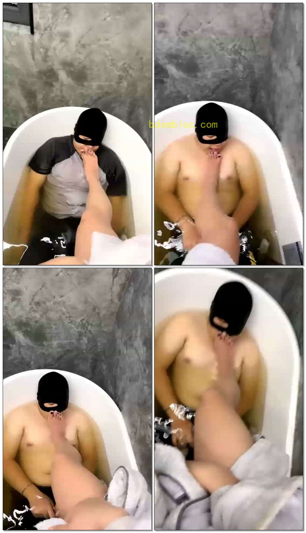 【蜜桃儿S】窒息调教，淹死他