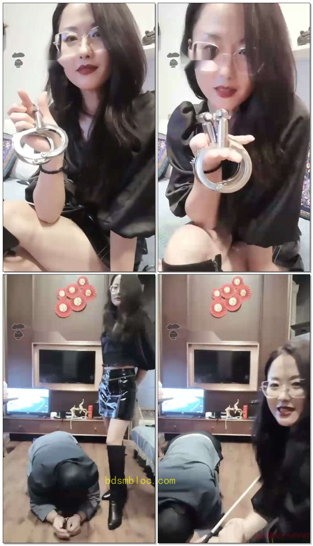 【女王菲主】长靴踢打专场