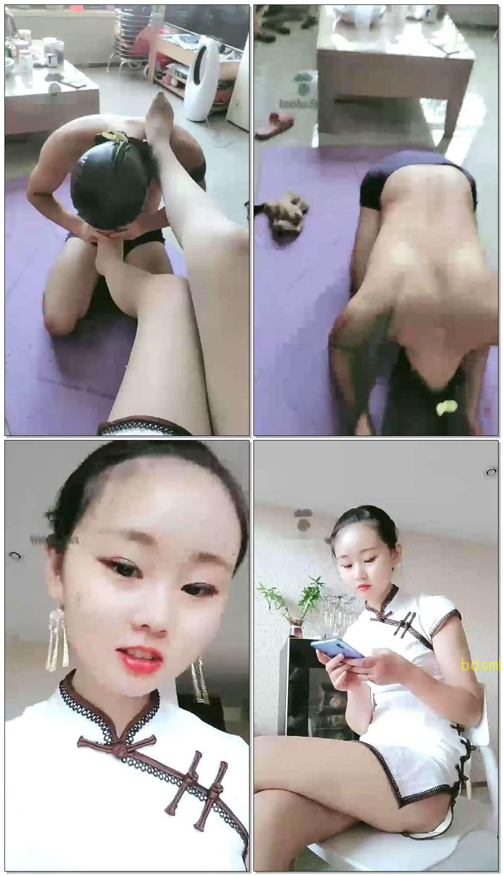 【小小小魔女S】丝袜控的废物，第一次来找我舔脚的狗狗
